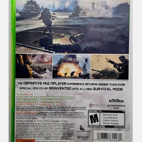 Call Of Duty Modern Warfare 3 - Microsoft Xbox 360 Pristine Tested Authentic - Picture 4 of 5